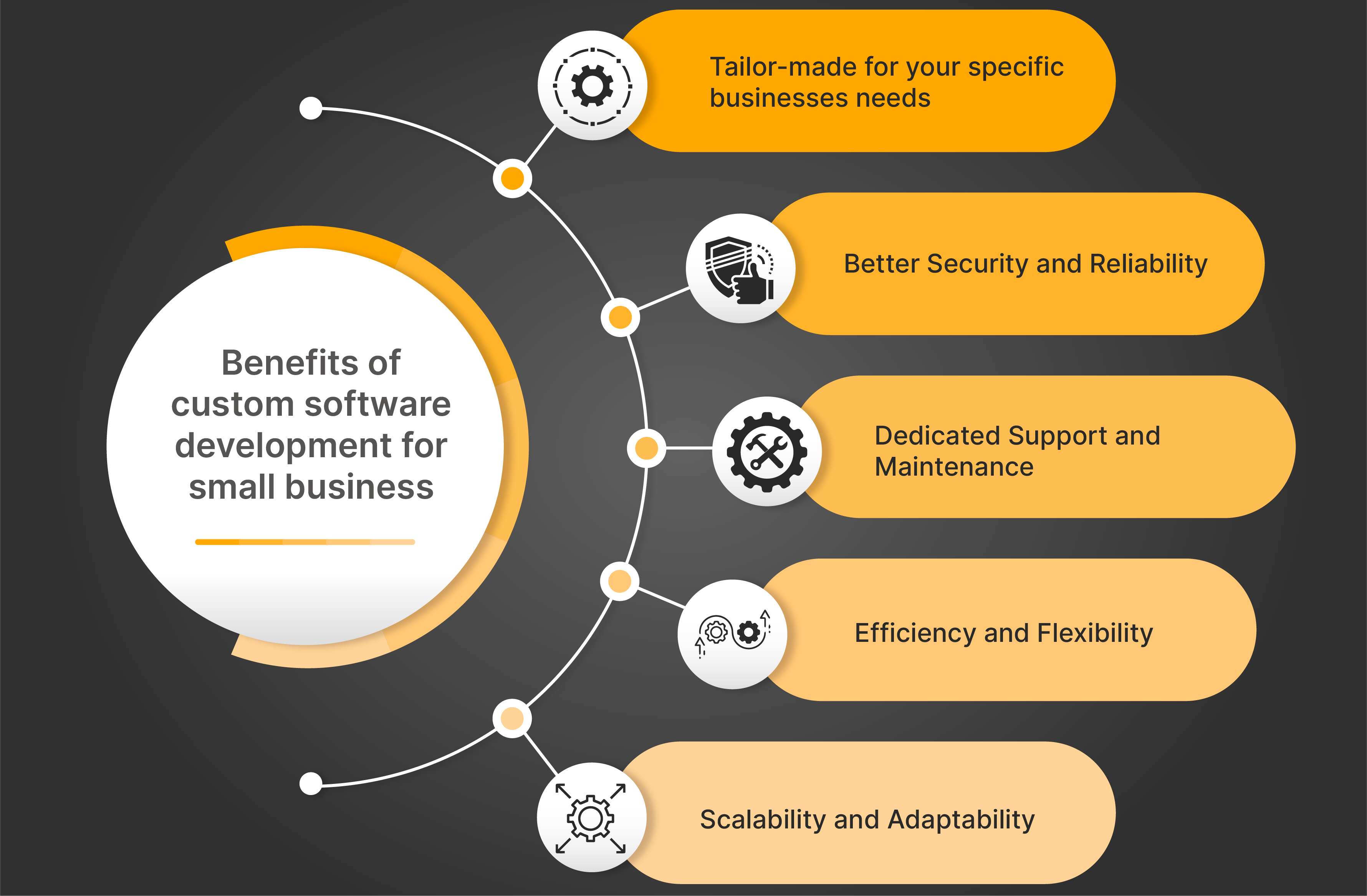 Top 5 Benefits of Custom Software